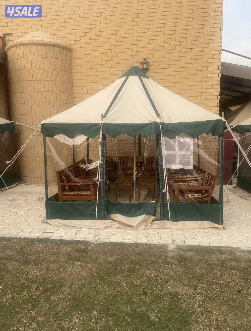 للبيع خيمه ٣/٣ تفصال الكويت استعمال خفيف ( كالجديدة)4