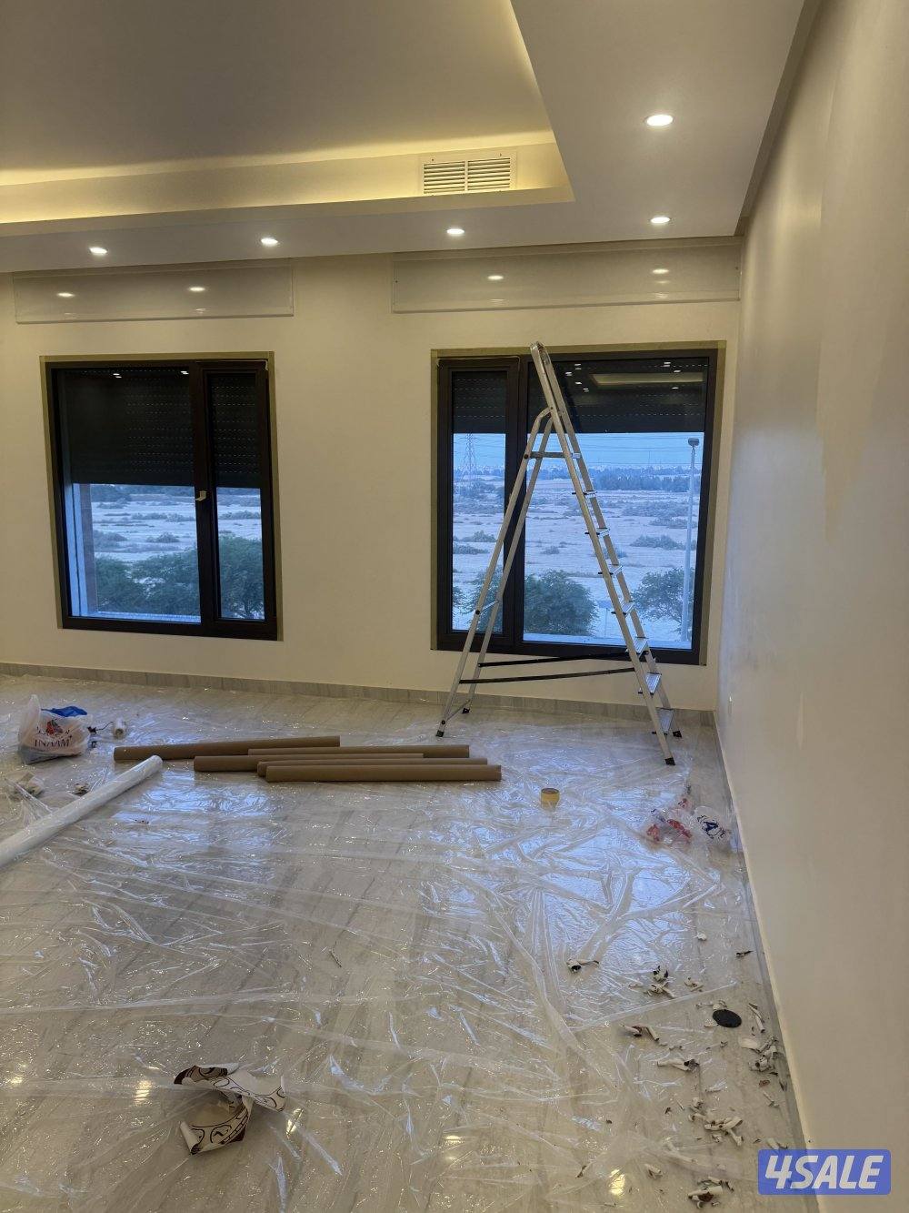 للايجار. دور تشطيب راقي بمنطقه القيروان اطلاله مميزه0