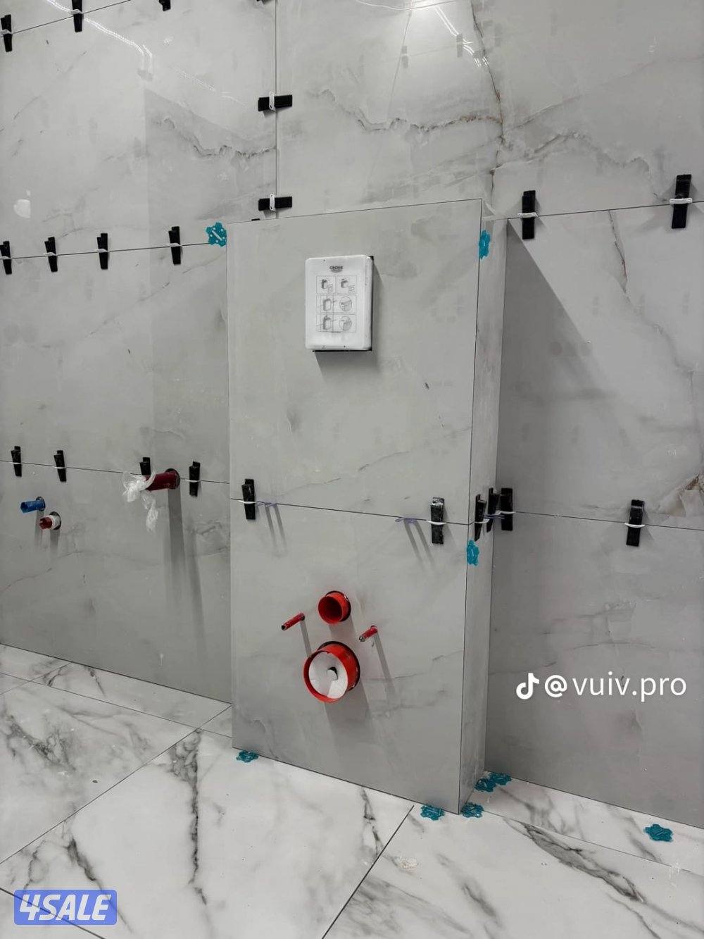 تركيب وتكسير بورسلين0