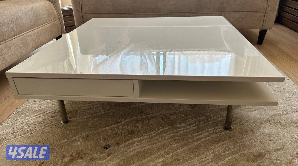 كنب حرف ال  القياس 280x170 مع طاولة وسط1