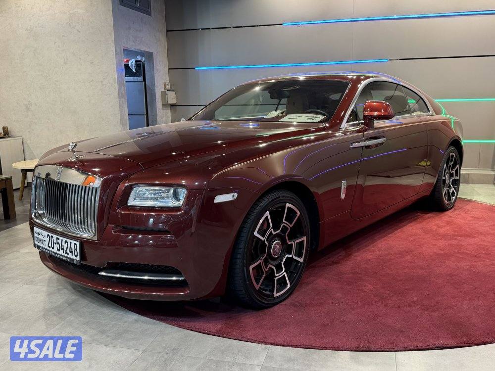 ROLLS ROYCE WRAITH _ عداد قليل _ وارد الغانم _ صبغ الوكاله اوردر خاص0