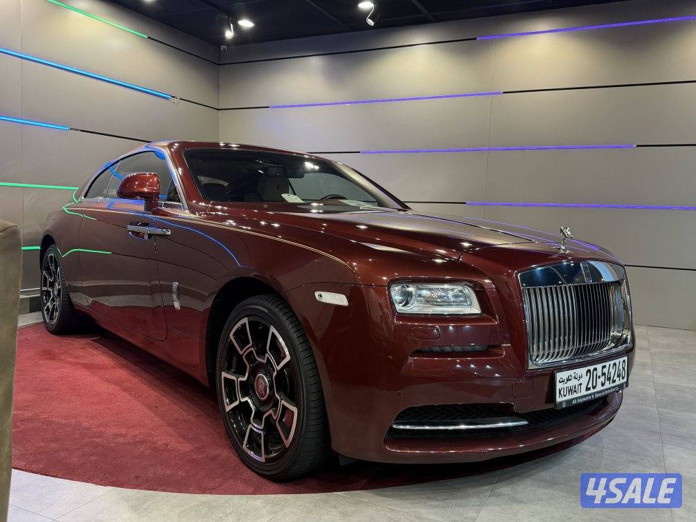 ROLLS ROYCE WRAITH _ عداد قليل _ وارد الغانم _ صبغ الوكاله اوردر خاص2