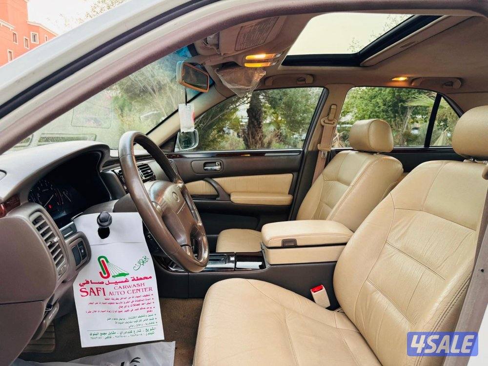 للبيع موديل 1999 صبغ وكاله عداد فل أبشن شرط الفحص موتر فاخر ميجر سيرفس4