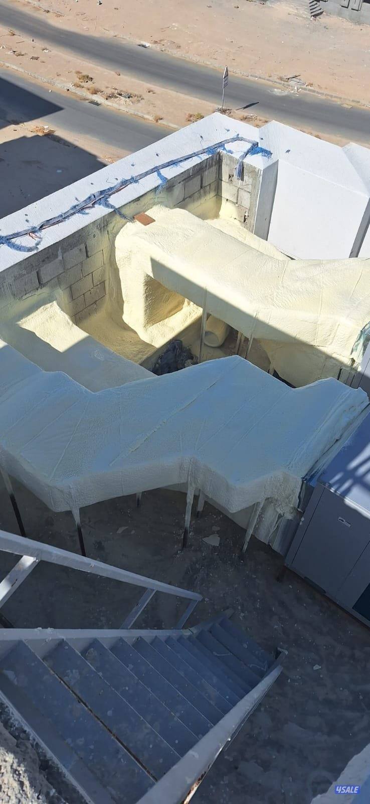 ابوادم مقاول عازل لجميع انوع العازل والرش الأمريكي والطربال10