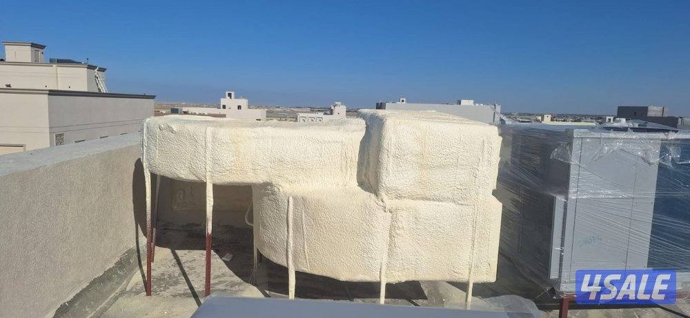 ابوادم مقاول عازل لجميع انوع العازل والرش الأمريكي والطربال9