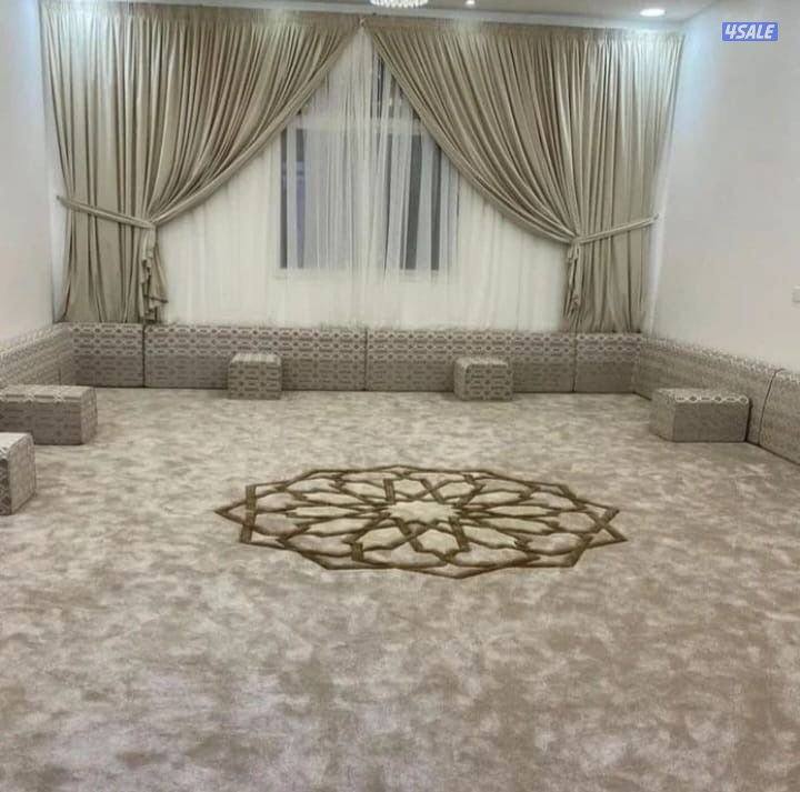 بيع وتركيب جميع انواع السجاد والباركي ثيل الخضر مساند الضهر0