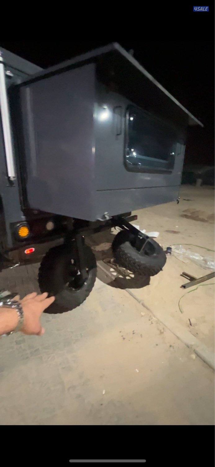 كرفان استرالي تجميع الصين ١٦ قدم  ٢٠٢٥، توسعتين السقف كامل والخلف ،3