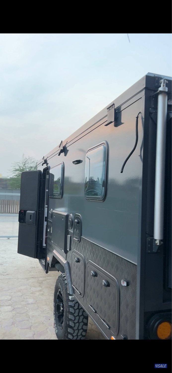 كرفان استرالي تجميع الصين ١٦ قدم  ٢٠٢٥، توسعتين السقف كامل والخلف ،5