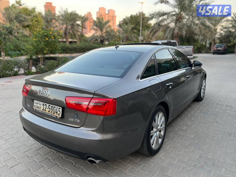 للبيع اودي A6 موديل 2015 بحالة ممتازة3