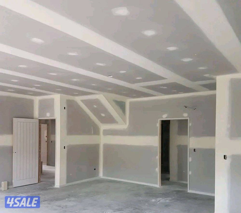 🛠️ أعمال جبس بورد وديكورات داخلية
• جبس بورد – أسقف معلّقة
• بارتيشن6