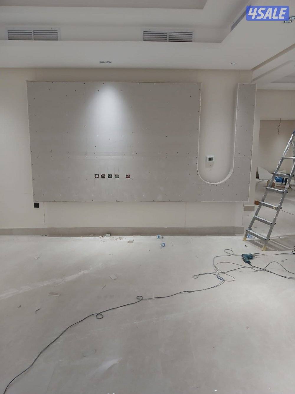 🛠️ أعمال جبس بورد وديكورات داخلية
• جبس بورد – أسقف معلّقة
• بارتيشن12