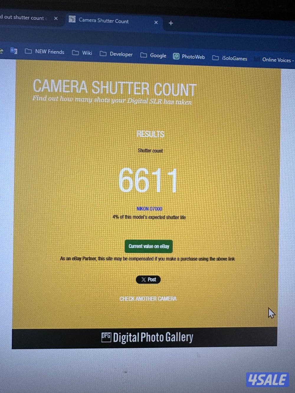 نيكون شبه جديدة ونظيفة جدا مع ملحقات وحقيبة عالية الجودة Nikon D70009