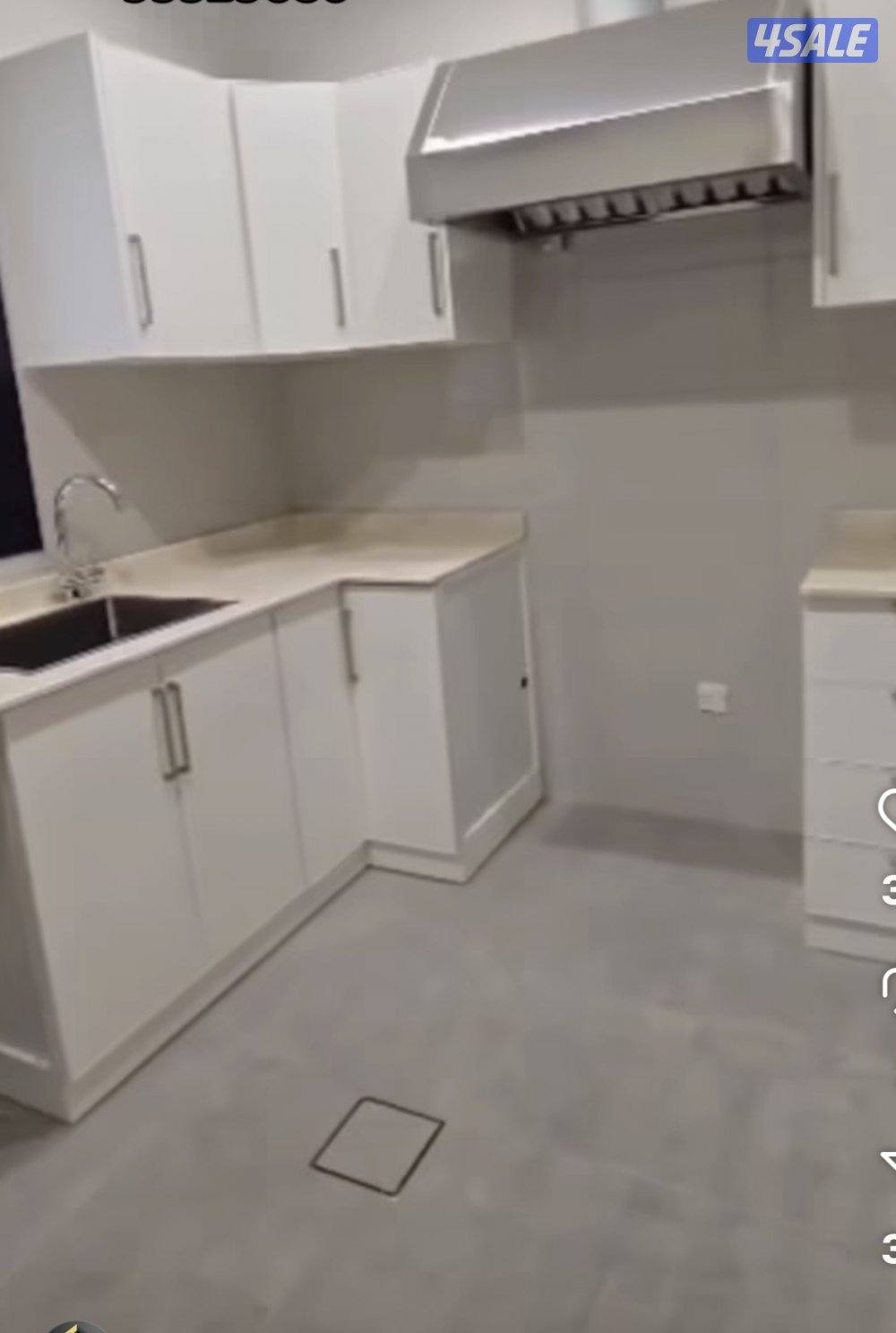 للإيجار شقة جنوب عبدالله المبارك معاريس كويتين فقط3