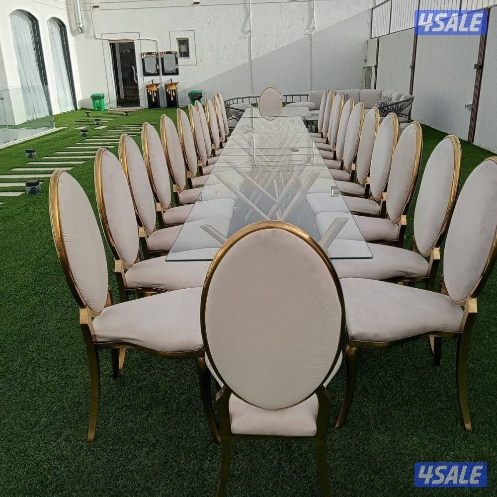 تاجير زينة الافراح والمناسبات الخاصة ويوجد فيها كراسي  خدمه 24  ساعه6