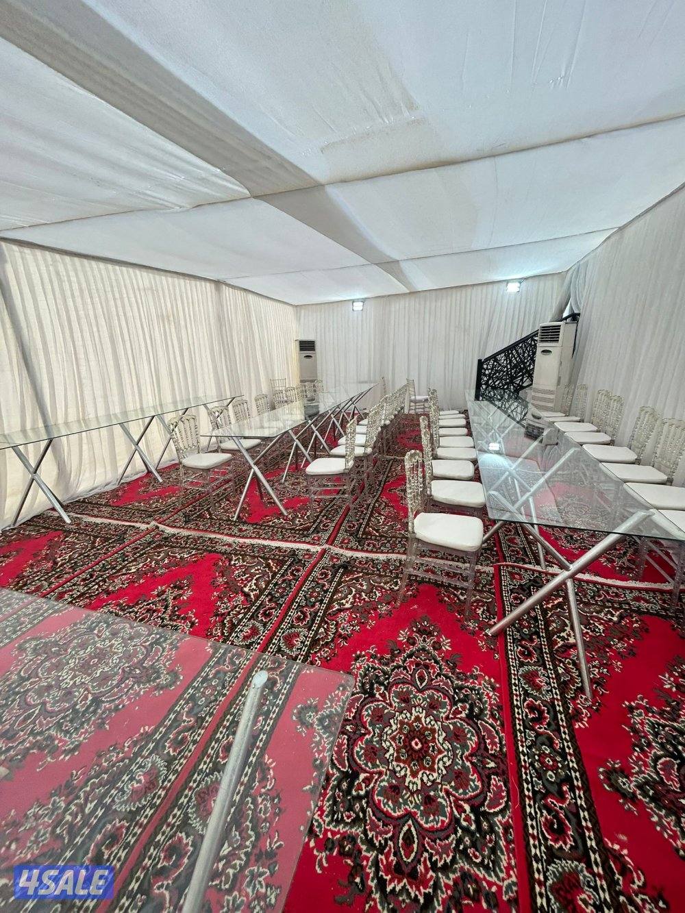 تاجير زينة الافراح والمناسبات الخاصة ويوجد فيها كراسي  خدمه 24  ساعه7