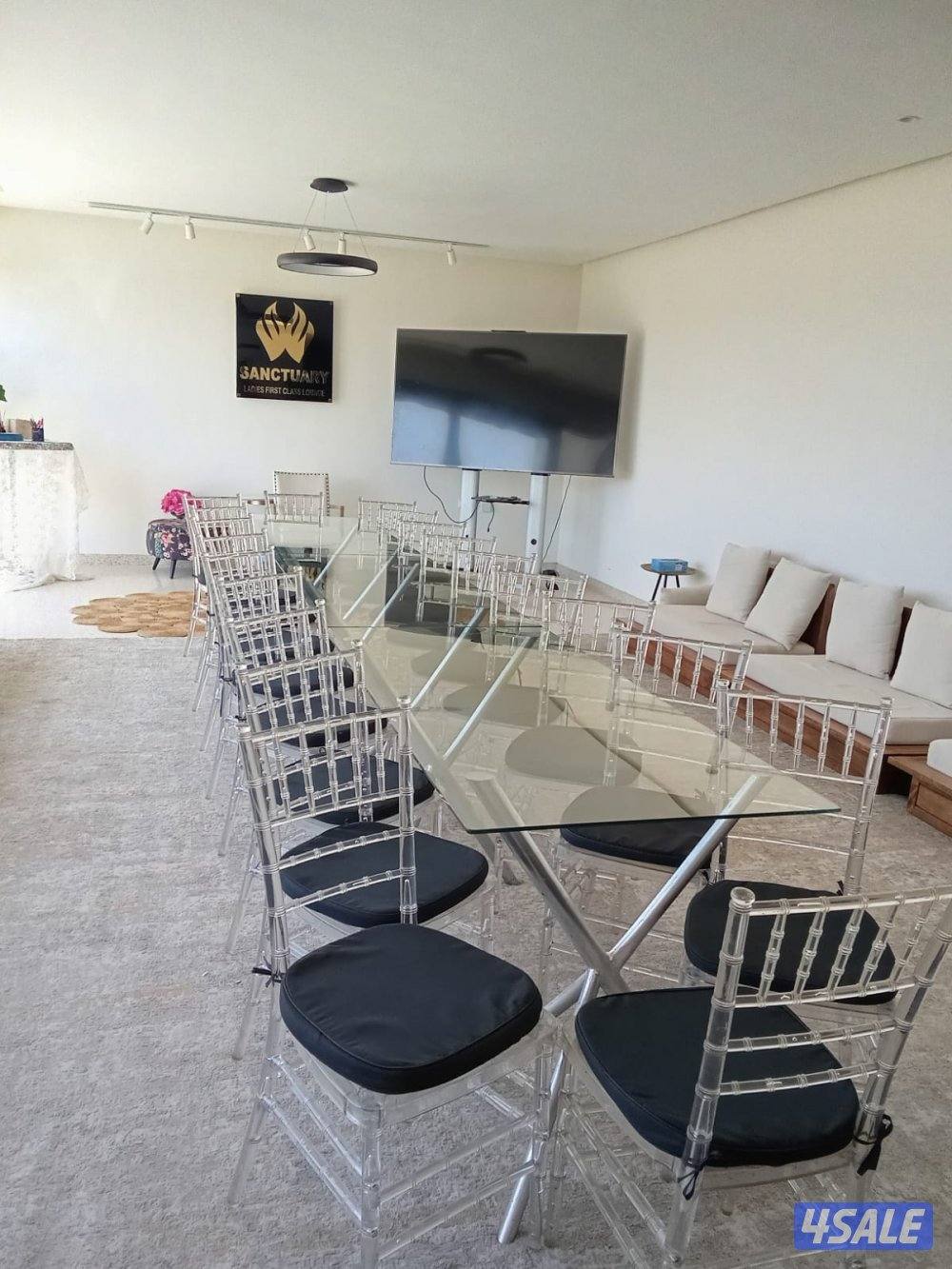 تاجير زينة الافراح والمناسبات الخاصة ويوجد فيها كراسي  خدمه 24  ساعه8