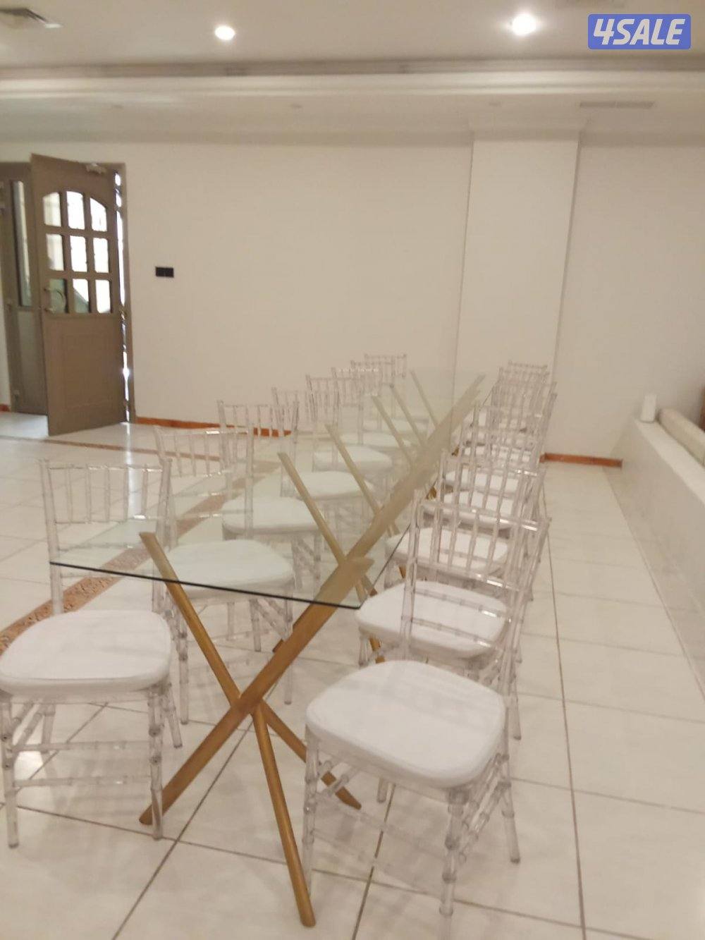 تاجير زينة الافراح والمناسبات الخاصة ويوجد فيها كراسي  خدمه 24  ساعه9