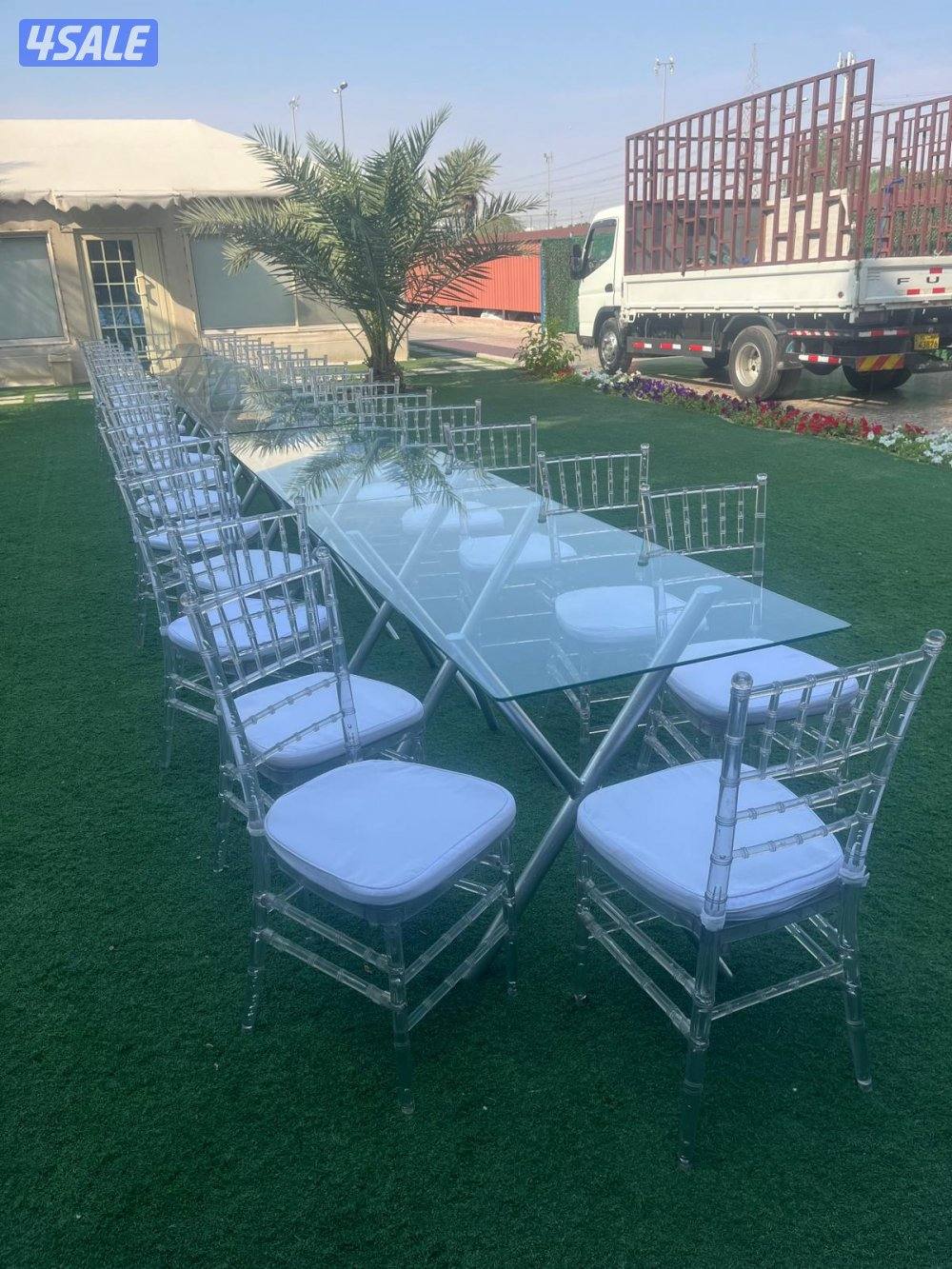 تاجير زينة الافراح والمناسبات الخاصة ويوجد فيها كراسي  خدمه 24  ساعه13