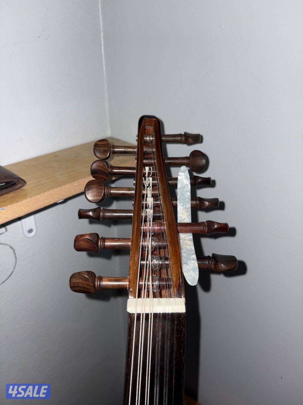 عود مصري ٢٠٢٤ وجه سويدي قصعه ماهوجني فرنسي مفاتيح ابانوس مرايه فنج1