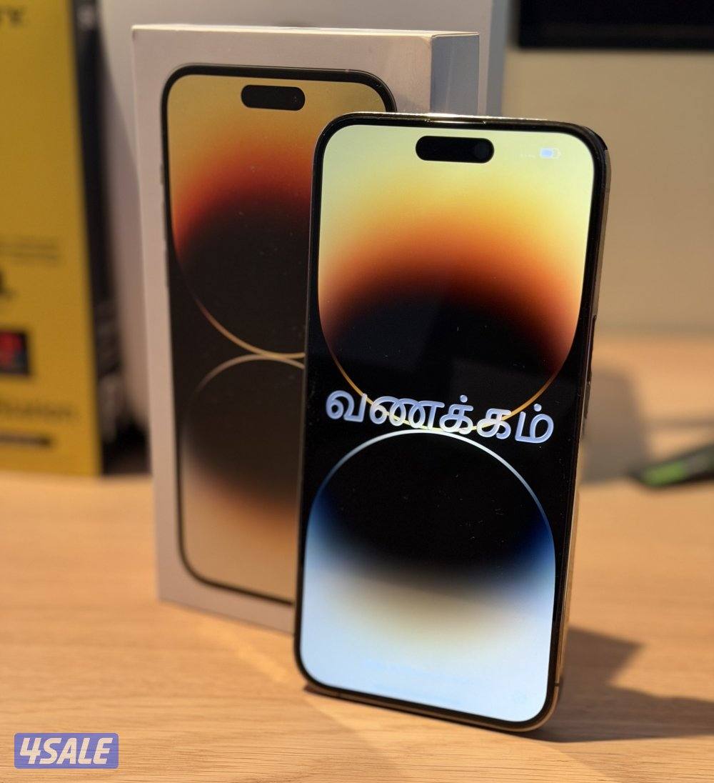 Iphone14 promax gold  1tb / أيفون ١٤ بروماكس ذهبي ١ تيرا2