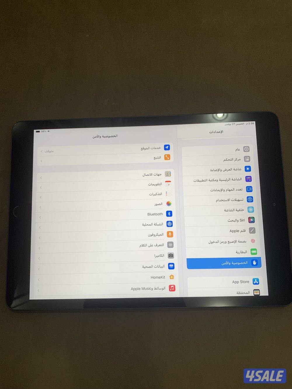 ايباد ٨ الجيل الثامن ٣٢ جيجا حاله الزيرو1
