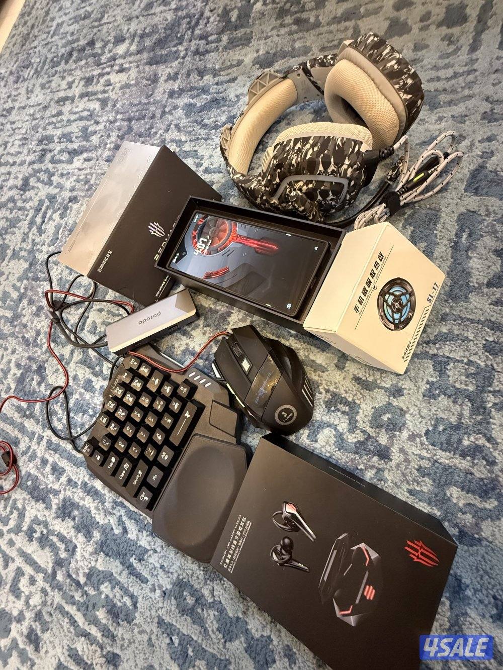 رد مجك 9 برو نظيييف وكامل اكسسواراته0