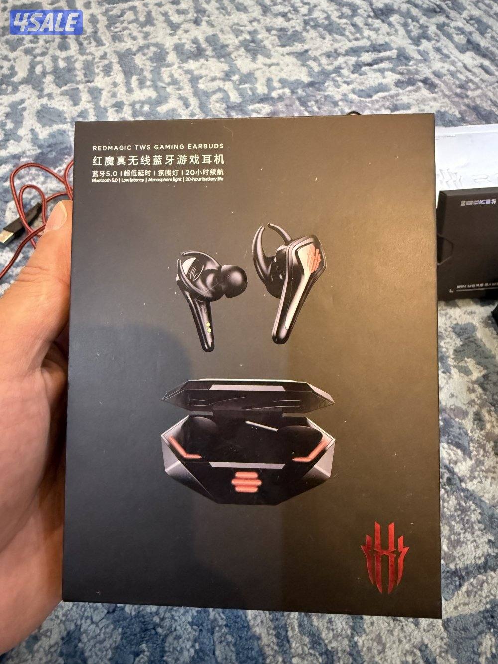 رد مجك 9 برو نظيييف وكامل اكسسواراته4