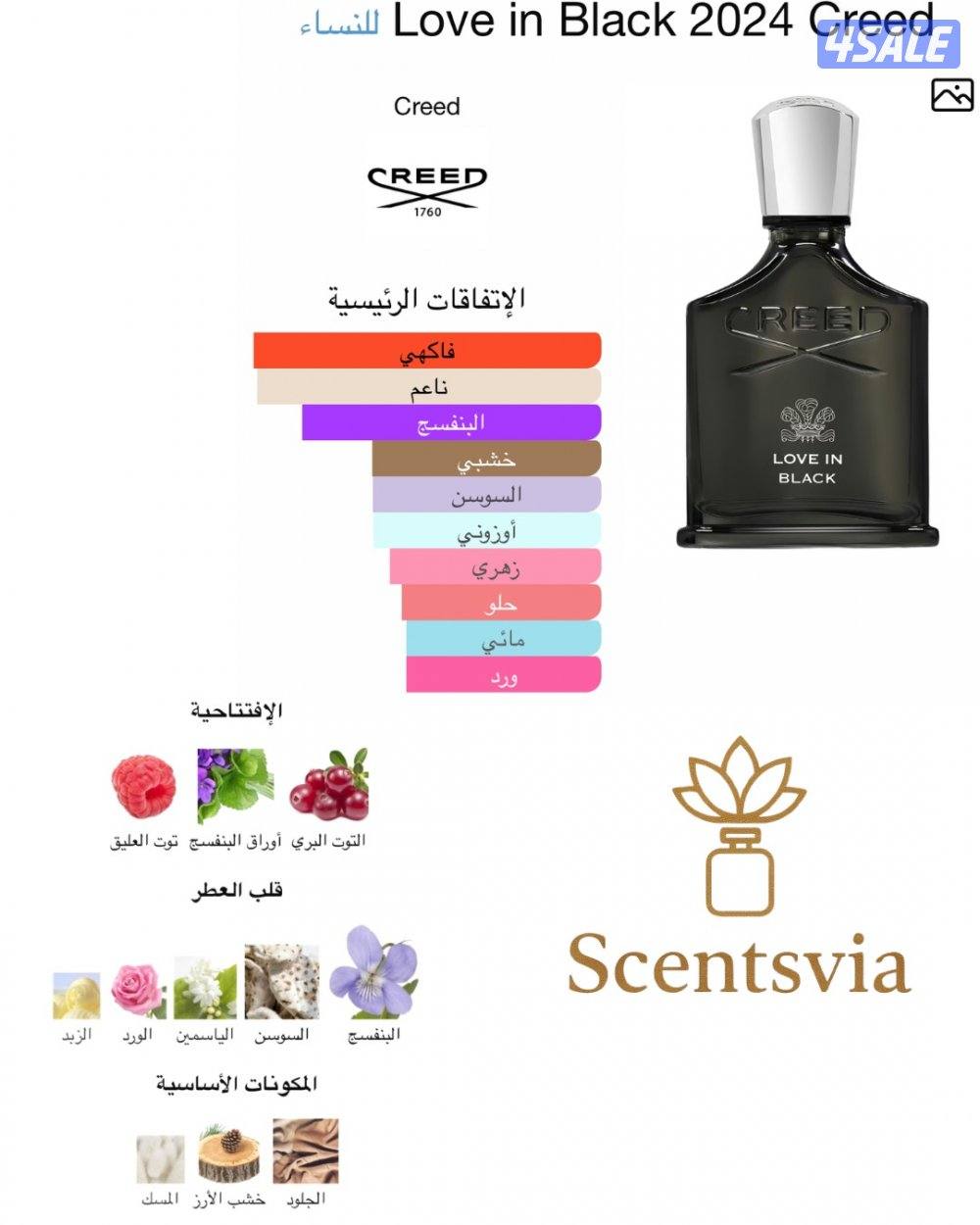 تقسيمات عطور بأحجام مختلفة 3 و 5 و 10 ملي عربي وفرنسي تشكيلة5