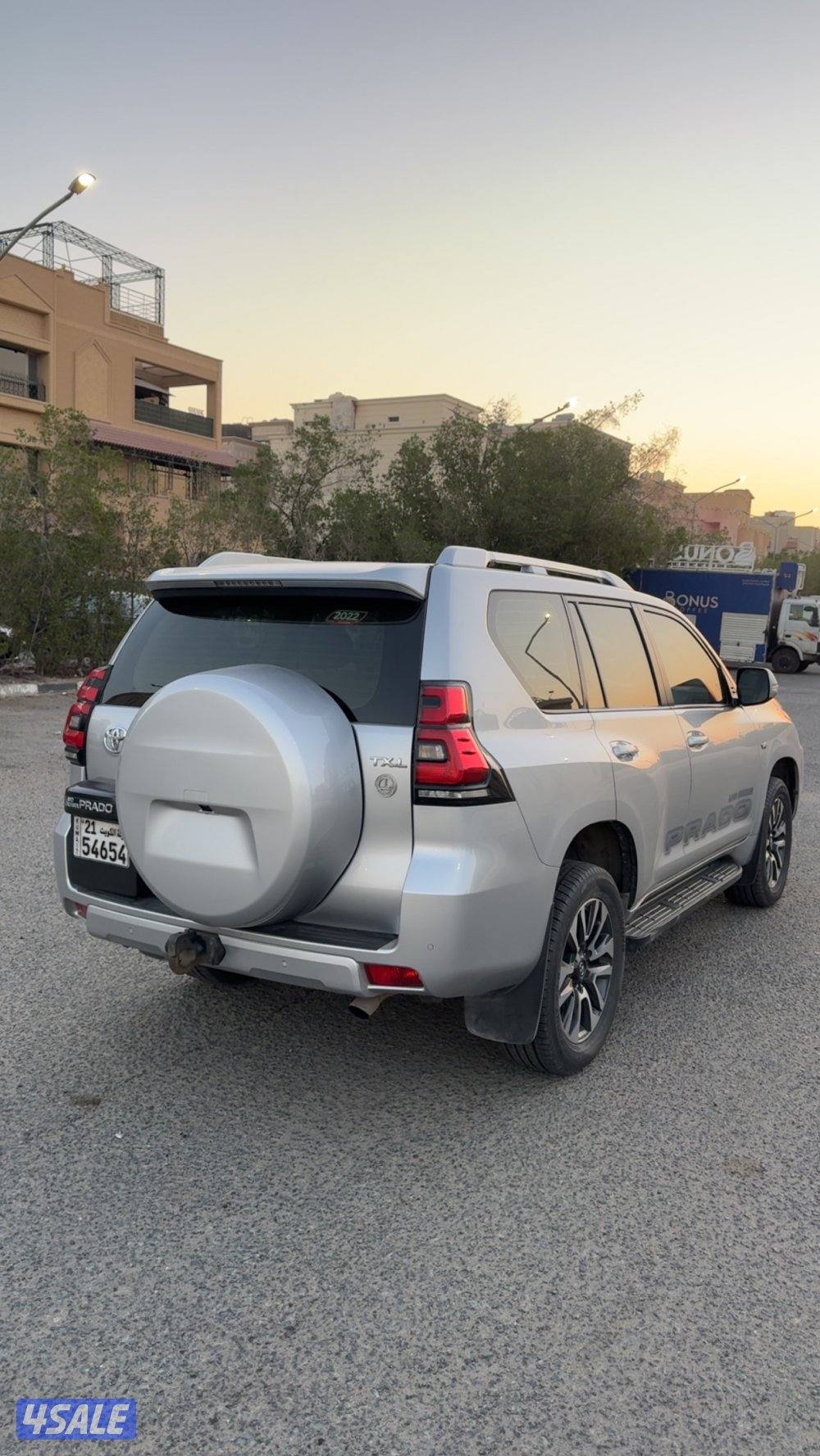 برادو 2022 ممشى98الف فحص قير مكينه شاصي بدي3