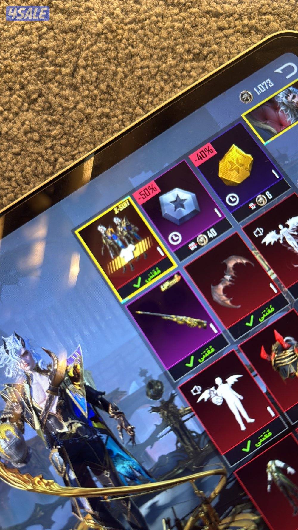 حساب ببجي قديم و فخم ومرتب و الحساب جاهز مايحتاج شي9