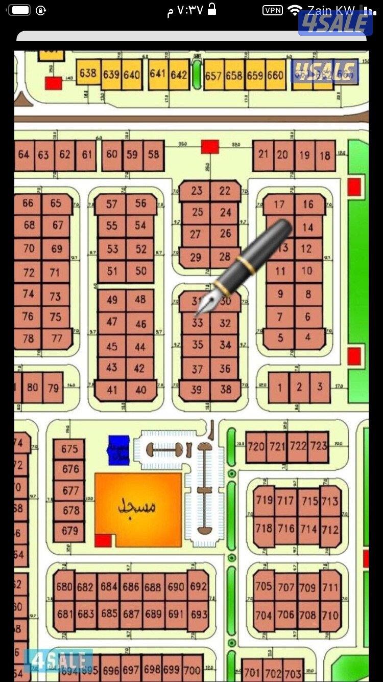 للاستثمار بيع قسيمه ٦٠٠ متر الموقع سد جنب الراس0