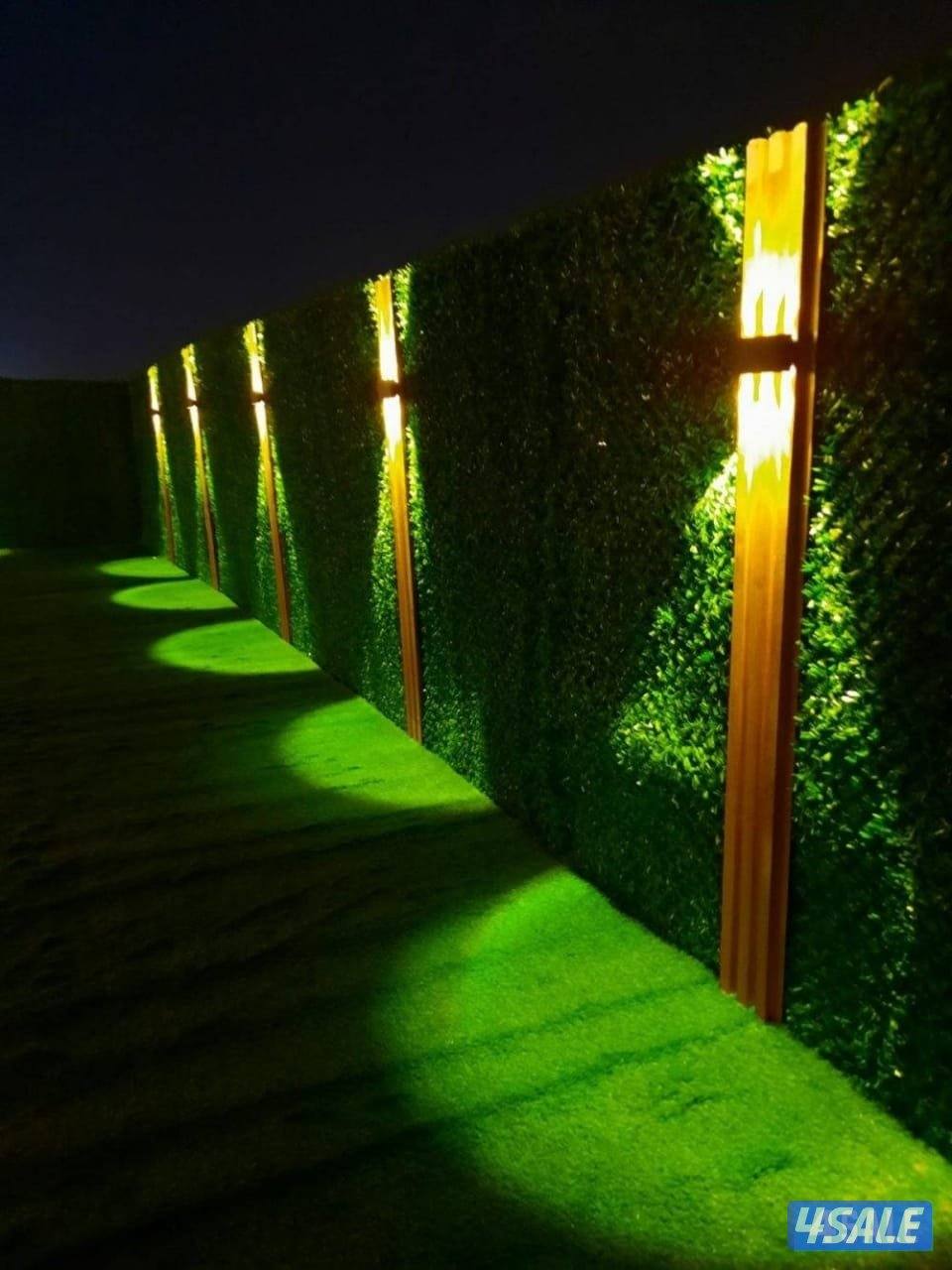 تنسيق حدائق تيل صناعي تيل طبيعي أسوار تركي دزينات بديل خشب ثري دي2