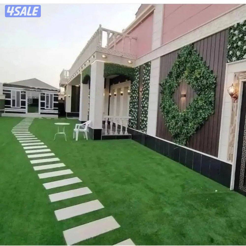 تنسيق حدائق تيل صناعي تيل طبيعي أسوار تركي دزينات بديل خشب ثري دي5