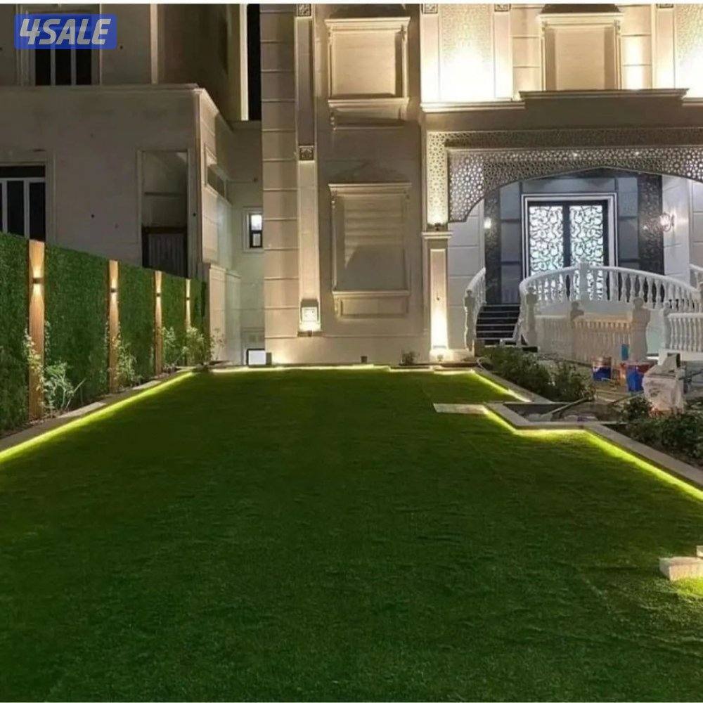 تنسيق حدائق تيل صناعي تيل طبيعي أسوار تركي دزينات بديل خشب ثري دي7