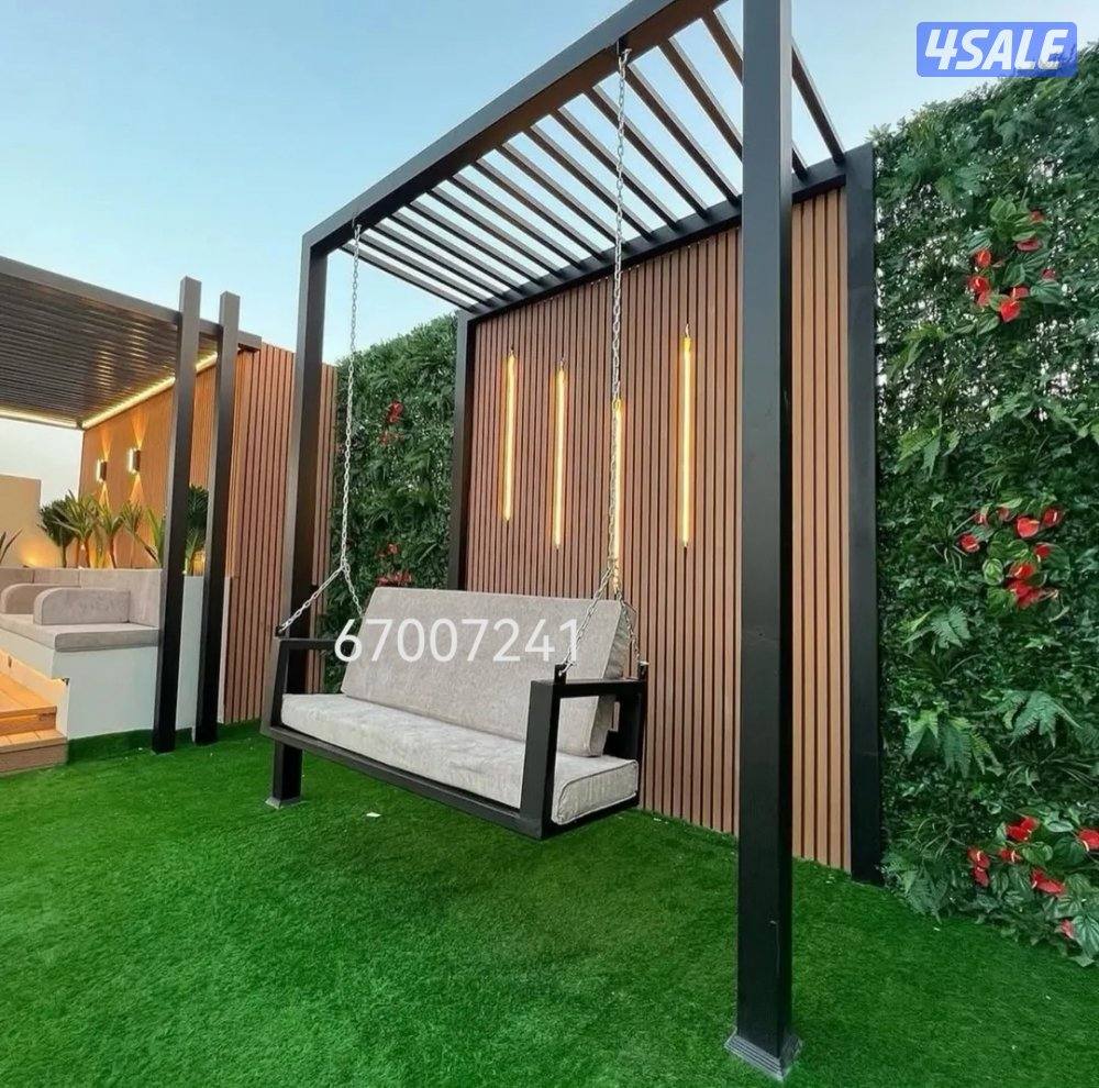 تنسيق حدائق تيل صناعي تيل طبيعي أسوار تركي دزينات بديل خشب ثري دي11