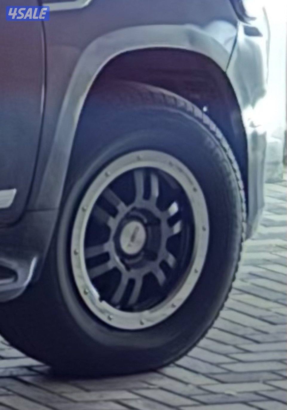 للبيع رنقات تي ار دي نظاف حجم ١٧ على السوم0