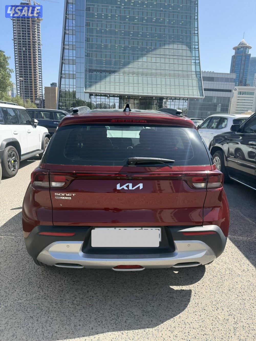 كيا سونيت ٢٠٢٣ صبغ الوكاله شرط الفحص جير ماكينه شاصي عداد ٢٢ الف2