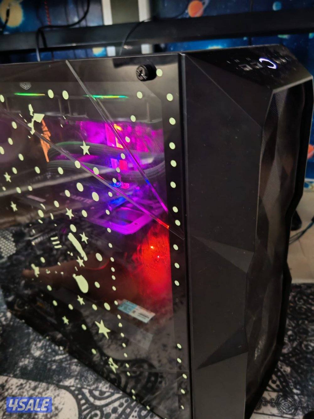 Nice aorus gaming pc with 7 fans0