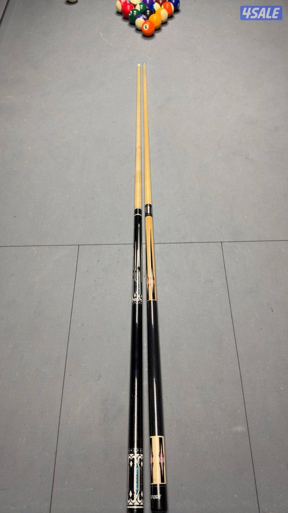 عصايتين بلياردو للبيع1