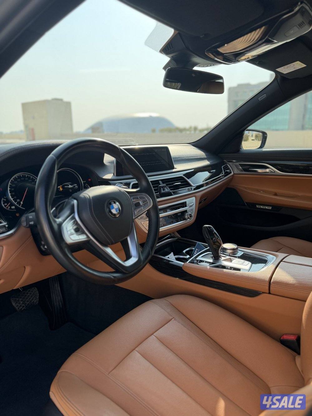 BMW 740LI عداد 63 الـف4