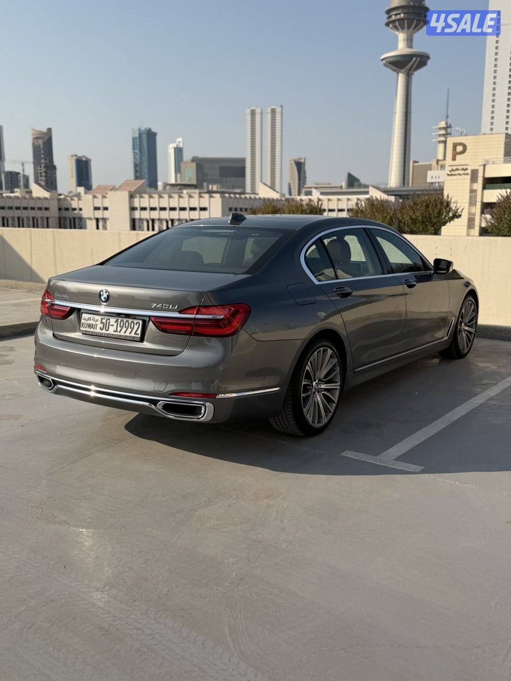 BMW 740LI عداد 63 الـف2