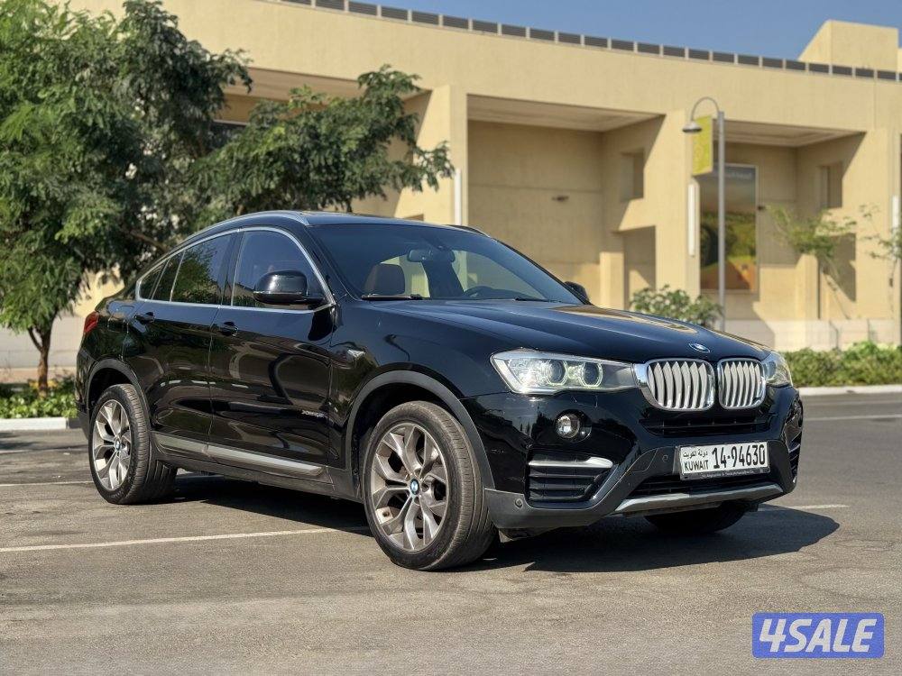 للبيع BMW X4 موديل 2016 بحاله نظييييفه ومرتبه2