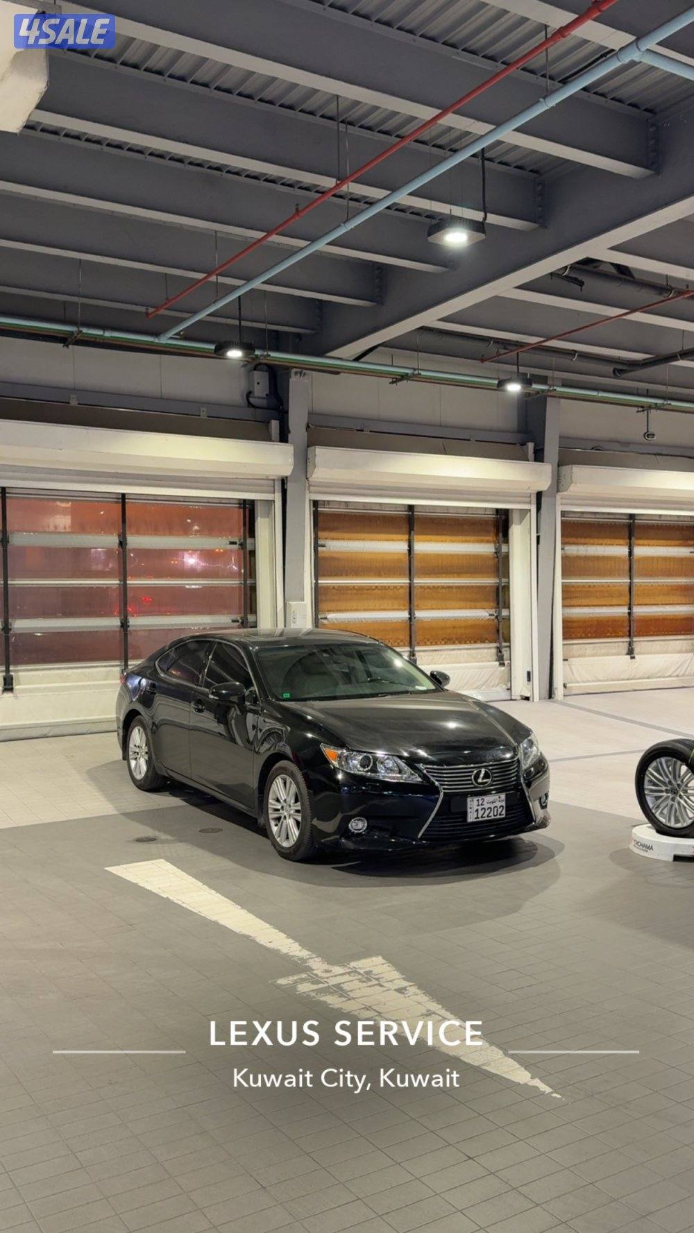 Es 350 للبيع لكزس شرط الفحص بالكامل صبغ الوكاله ٦سلندر0