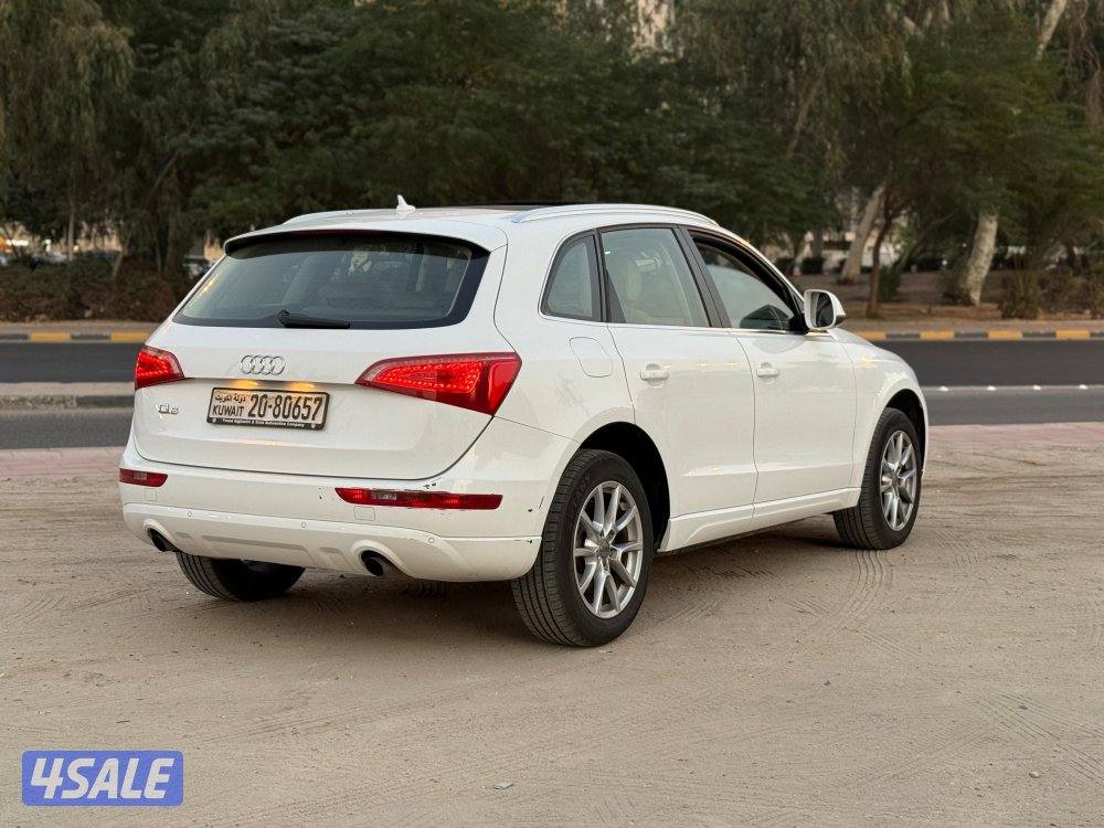 للبيع أودي Q5 موديل 2013 - ماشي 112 ألف - صبغ الوكاله3