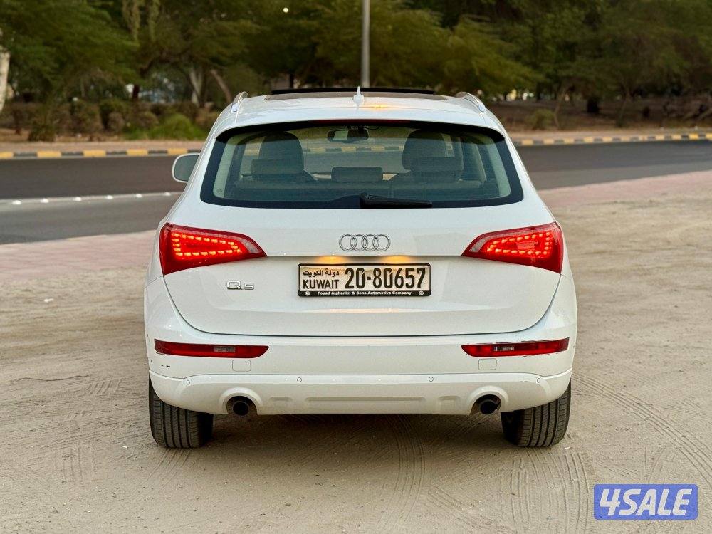 للبيع أودي Q5 موديل 2013 - ماشي 112 ألف - صبغ الوكاله5