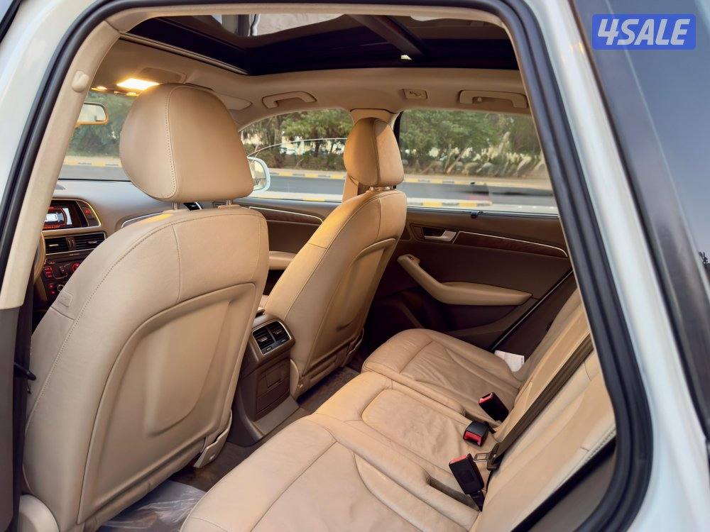 للبيع أودي Q5 موديل 2013 - ماشي 112 ألف - صبغ الوكاله9