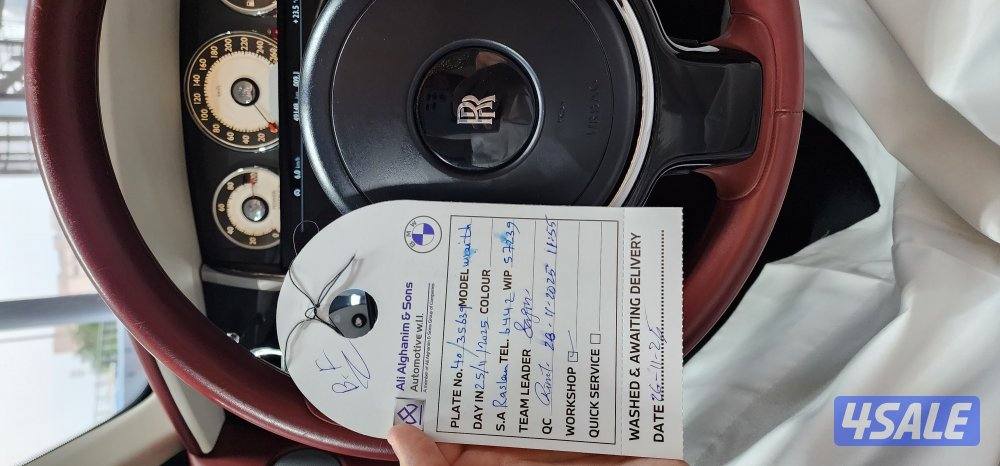 للبيع رولزرايز ريث سقف نجوم6