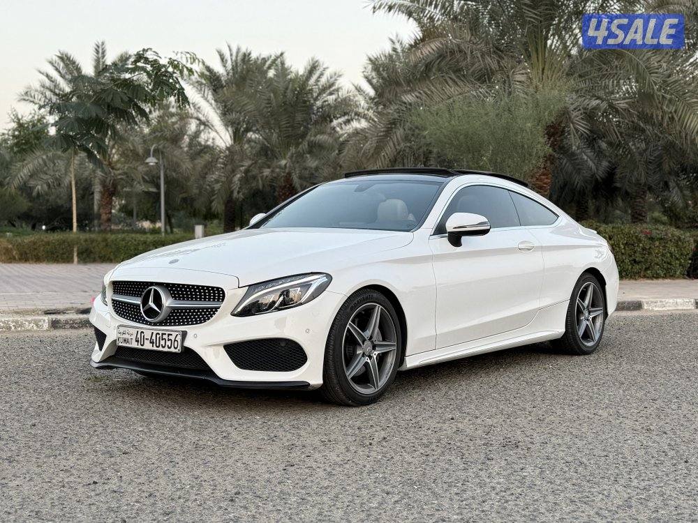 للبيع مرسيدس كوبيه C200 موديل 20170