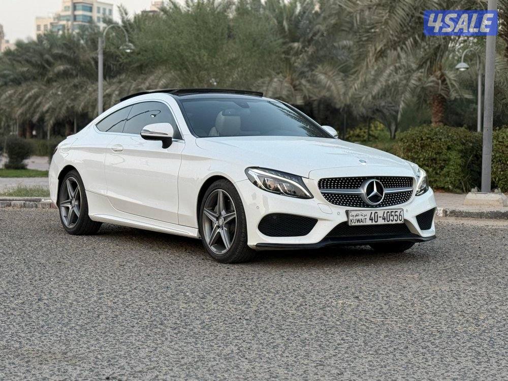 للبيع مرسيدس كوبيه C200 موديل 20172