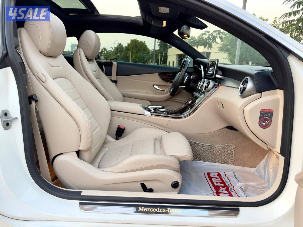 للبيع مرسيدس كوبيه C200 موديل 20178